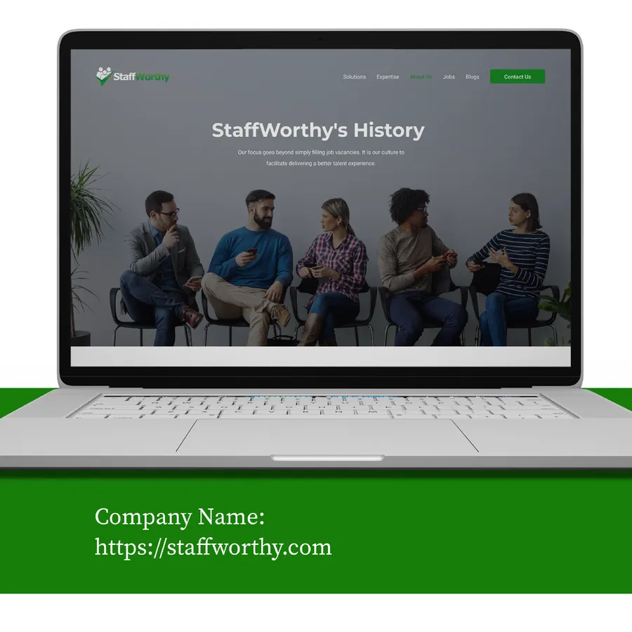 Staffworthy — Website design
