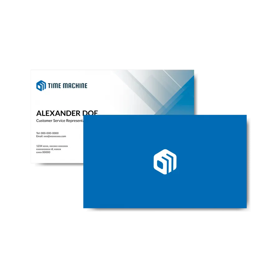 Time Machine — Brand identity