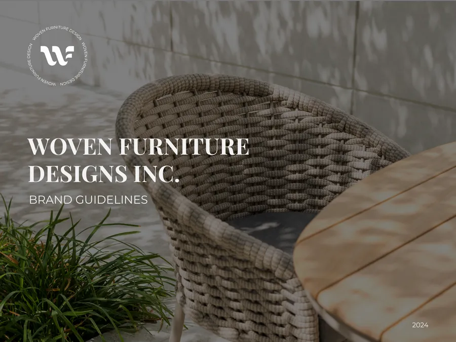 Woven Furniture — Brand identity